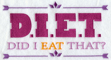 D.I.E.T Did I Eat That?