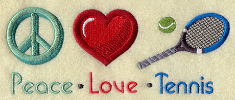 Peace Love Tennis