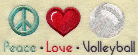 Peace Love Volleyball