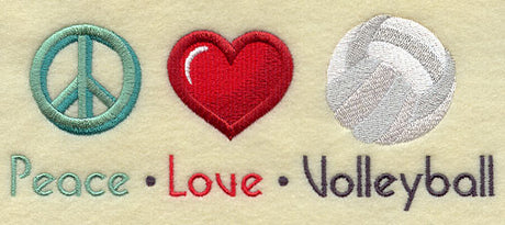 Peace Love Volleyball