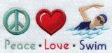 Peace Love Swim (Female)