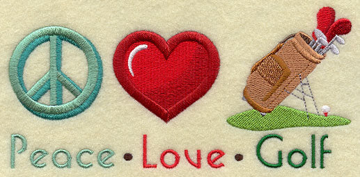 Peace Love Golf