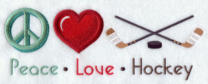 Peace Love Hockey