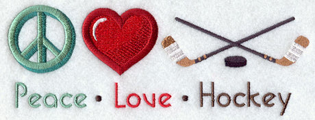 Peace Love Hockey