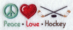Peace Love Hockey