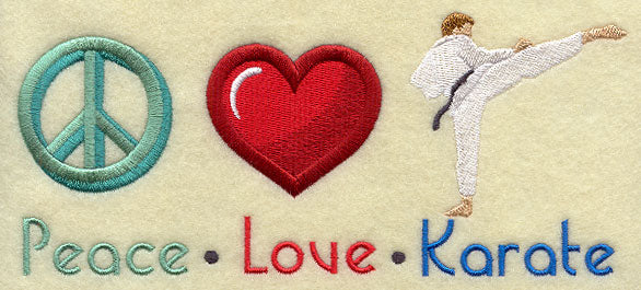 Peace Love Karate (Male)