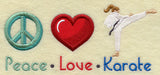 Peace Love Karate (Female)