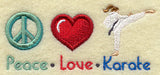 Peace Love Karate (Female)