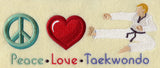 Peace Love Taekwondo (Male)