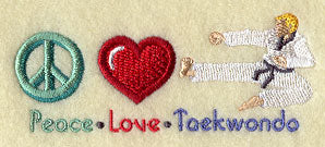 Peace Love Taekwondo (Male)