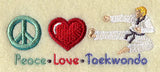 Peace Love Taekwondo (Male)