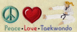 Peace Love Taekwondo (Female)