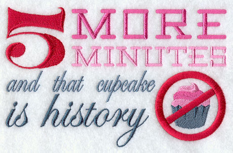 That Cupcake is History