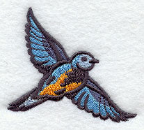 Art Deco Feathers - Bird 1