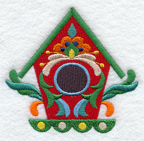 Swedish Folk Feathers - Birdhouse