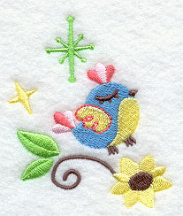 Retro Feathers - Bird 1