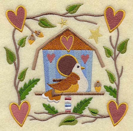 Country Charm Birdhouse 1