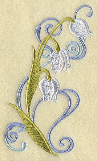 Snowdrops and Filigree Wedge