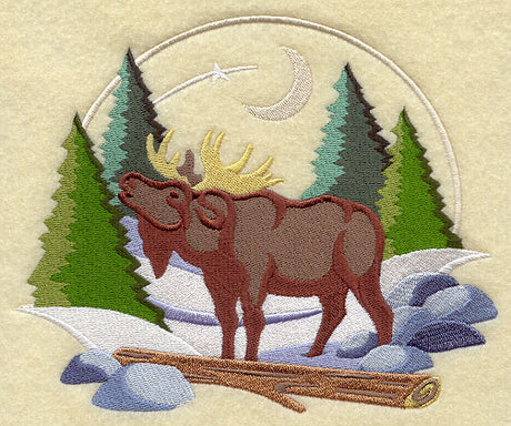 Moonlit Moose