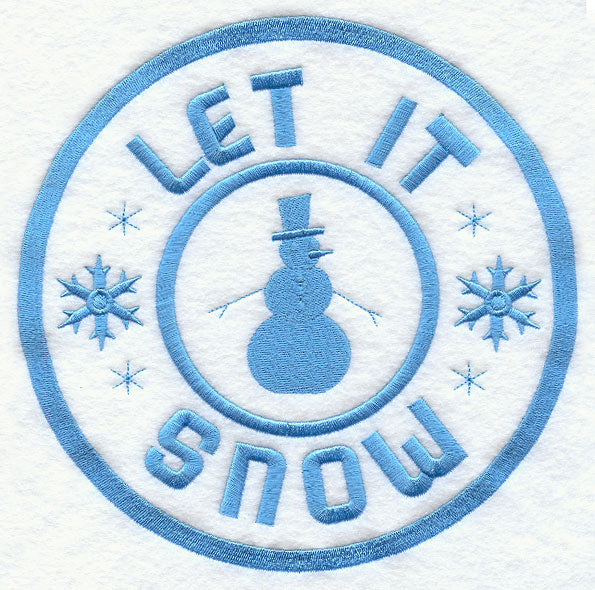 Let It Snow Stamp