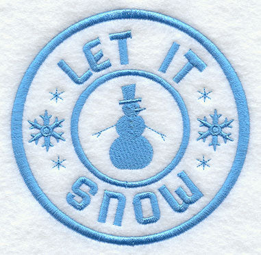 Let It Snow Stamp