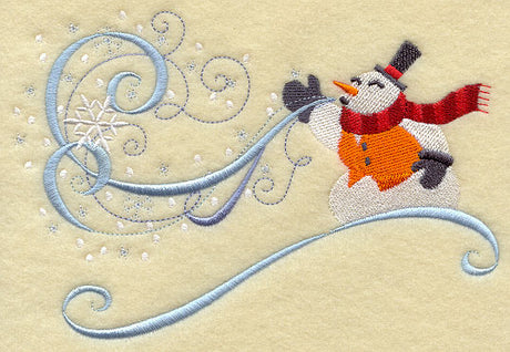 Winter Breath Snowman