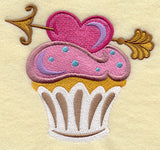 Cupid's Arrow Cupcake