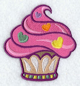 Candy Hearts Cupcake