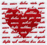 International Love Silhouette