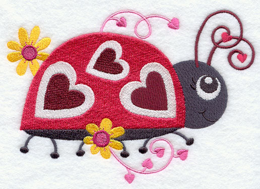 Love Bug with Daisies