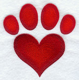 Pawprint Heart
