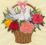 Lovebirds Basket