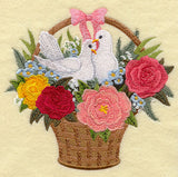 Lovebirds Basket
