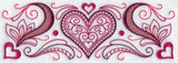 Vintage Valentine Border