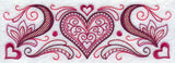 Vintage Valentine Border