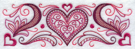 Vintage Valentine Border