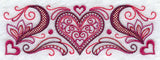 Vintage Valentine Border