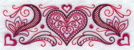 Vintage Valentine Border