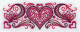 Vintage Valentine Border