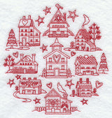 Saltbox Medley (Redwork)