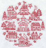 Saltbox Medley (Redwork)