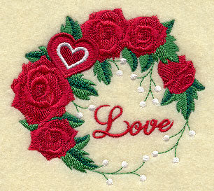 Love and Roses Wreath