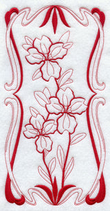 Australian Art Nouveau Dampier (Redwork)