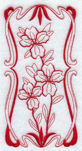 Australian Art Nouveau Dampier (Redwork)