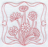 Daisies (Redwork)
