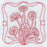 Daisies (Redwork)