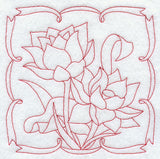 Lotus (Redwork)