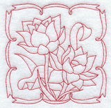 Lotus (Redwork)