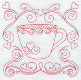Teacup 6 (Redwork)