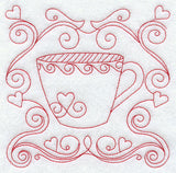 Teacup 6 (Redwork)